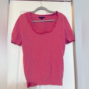 Banana Republic ladies short sleeve sweater size L